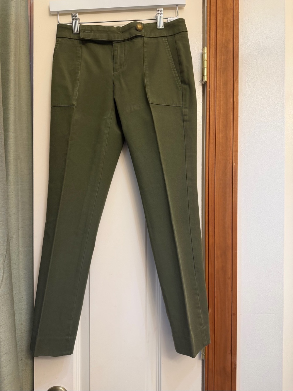Banana Republic Petite Olive Green Ankle Pants | 00P
